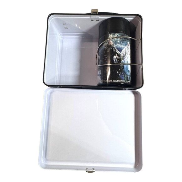 The Lord Of The Rings Return Of The King Metal Lunchbox Matching Thermos Set SEE - Picture 13 of 14